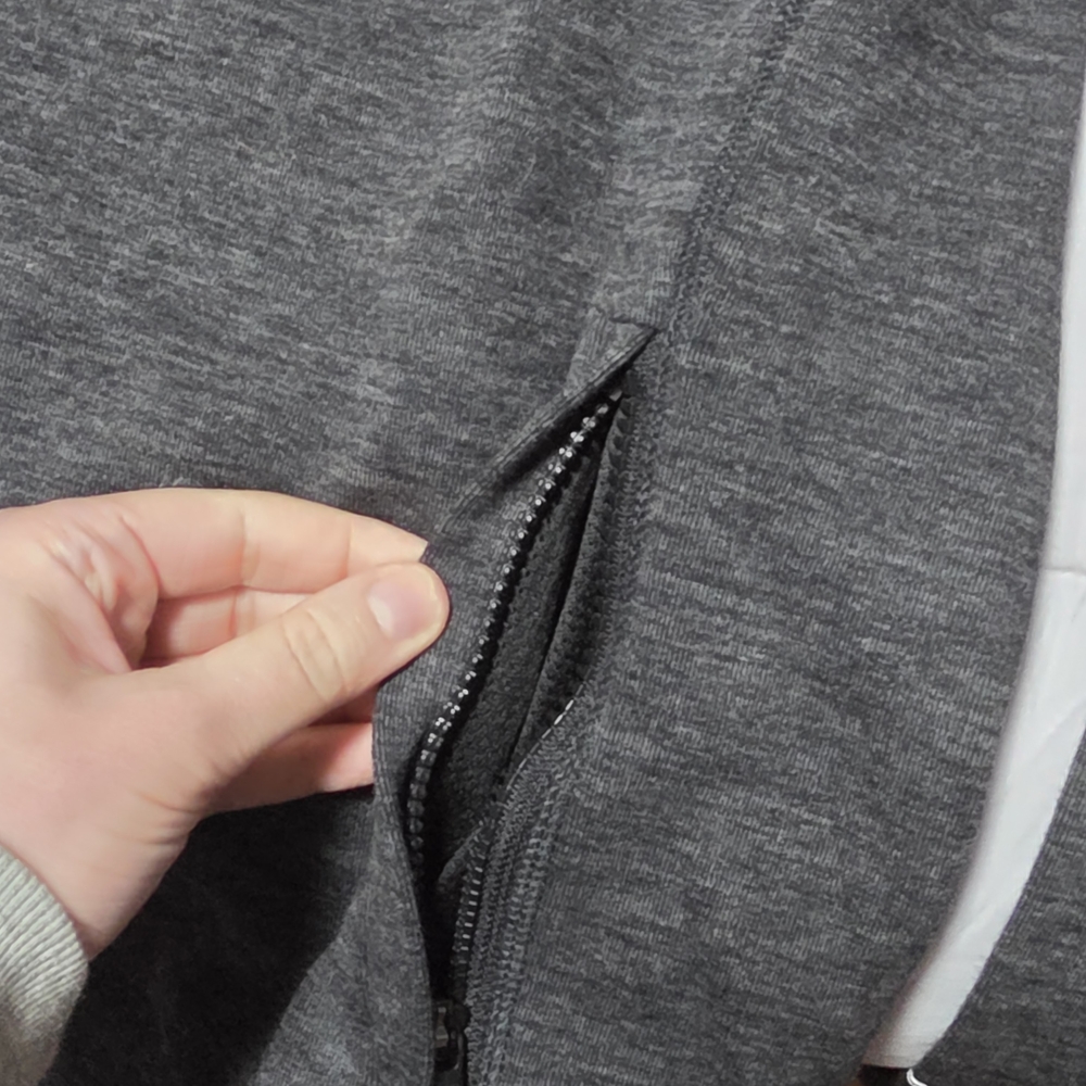 American Eagle Active Flex Charcoal Hoodie. Nwt - Picture 5 of 7